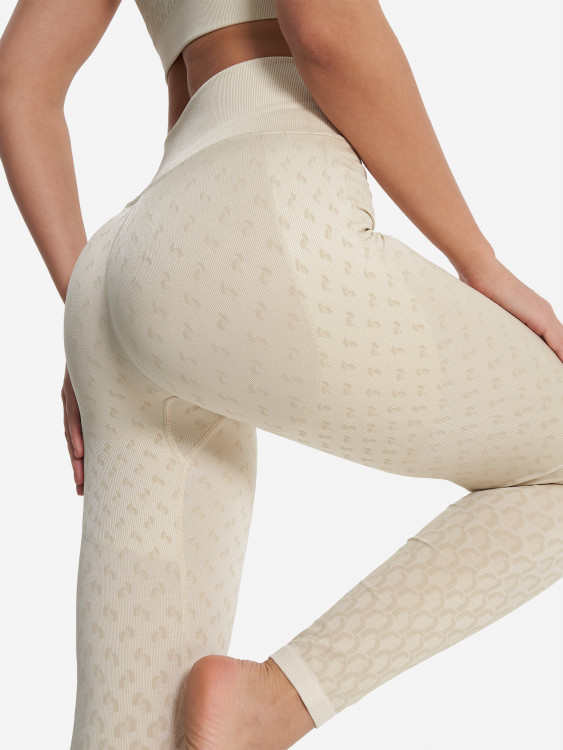 Легинсы женские Demix HighFlow Yoga Seamless Gfx