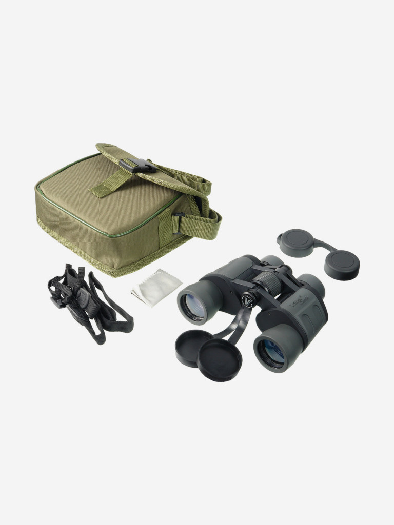 Бинокль Veber Classic БПШЦ 8x40 VRWA широкоугольный, серый