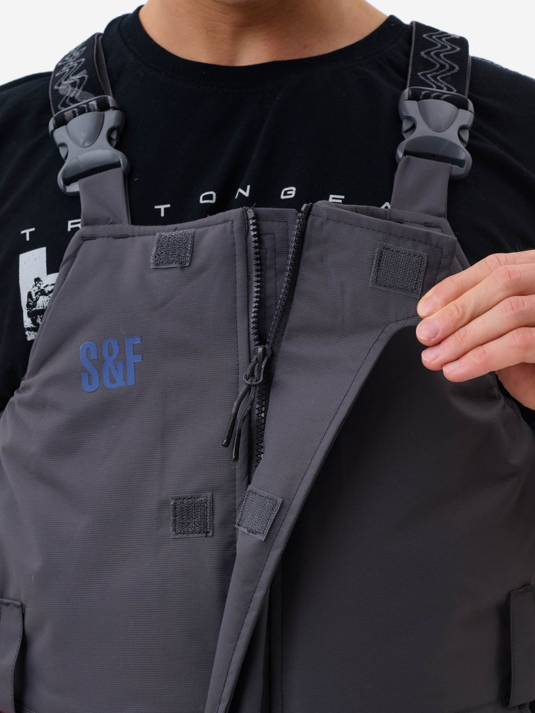 Костюм-поплавок Tritongear "Скиф" -40 (Таслан, Серо-Красный)