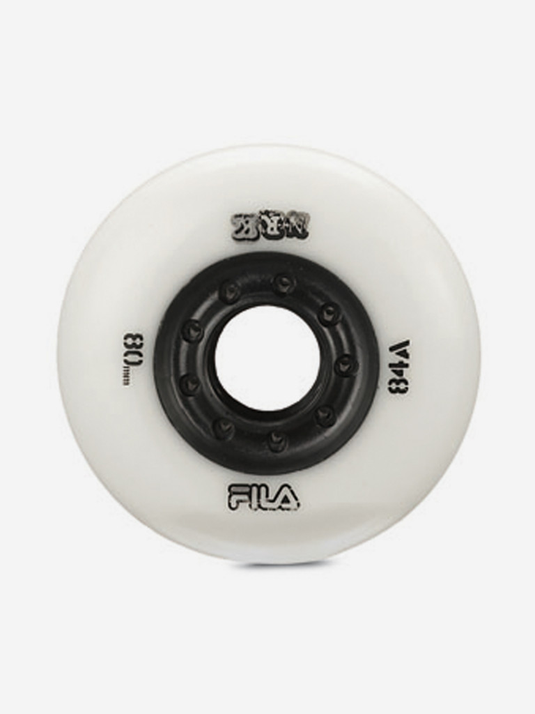 Набор колес для роликов FILA 80мм, 84А, 8 шт.