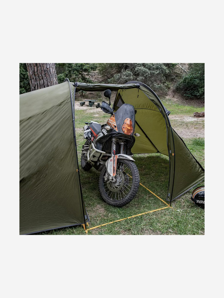 Палатка Naturehike Could Tourer 2-местная+ мотоцикл, алюминиевый каркас, серый