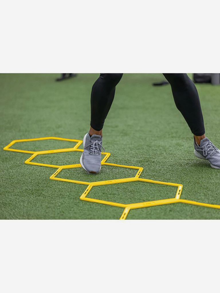 Координационная дорожка SKLZ шестиугольник, 6 шт. , с зажимами