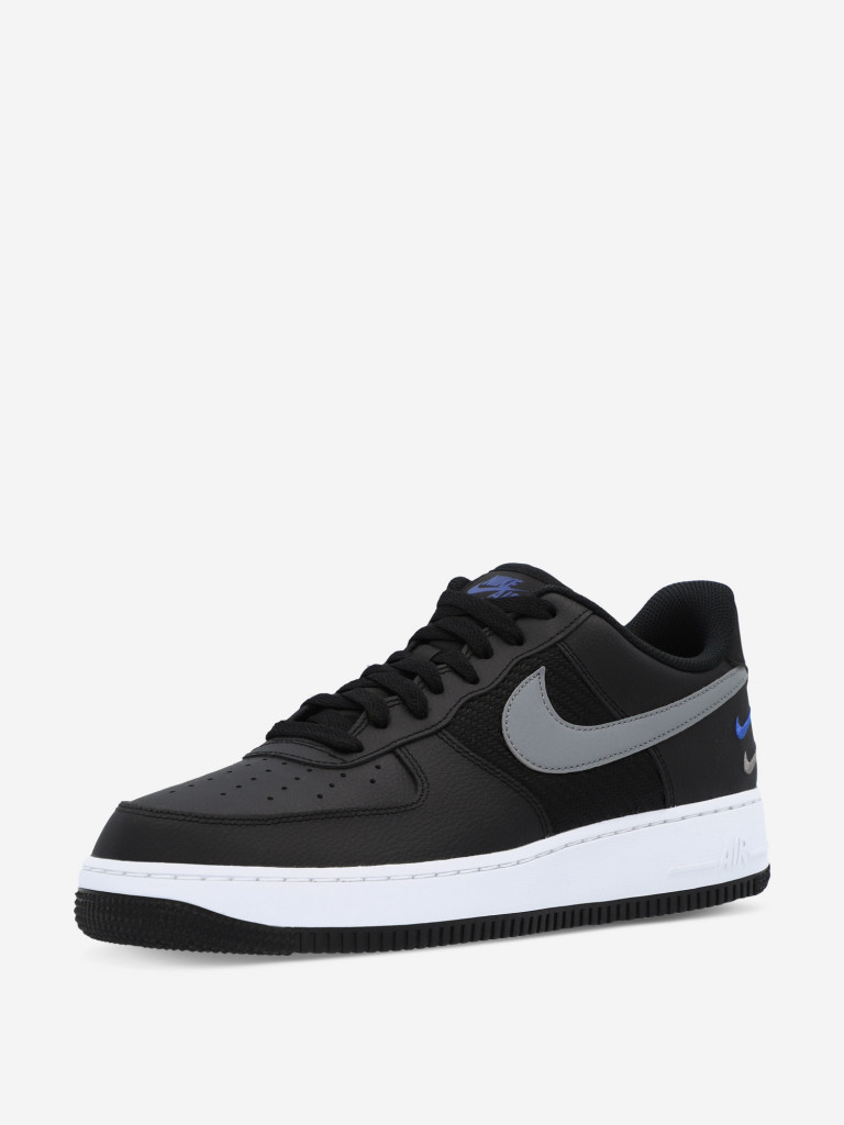 Air force 1 07 black and white best sale