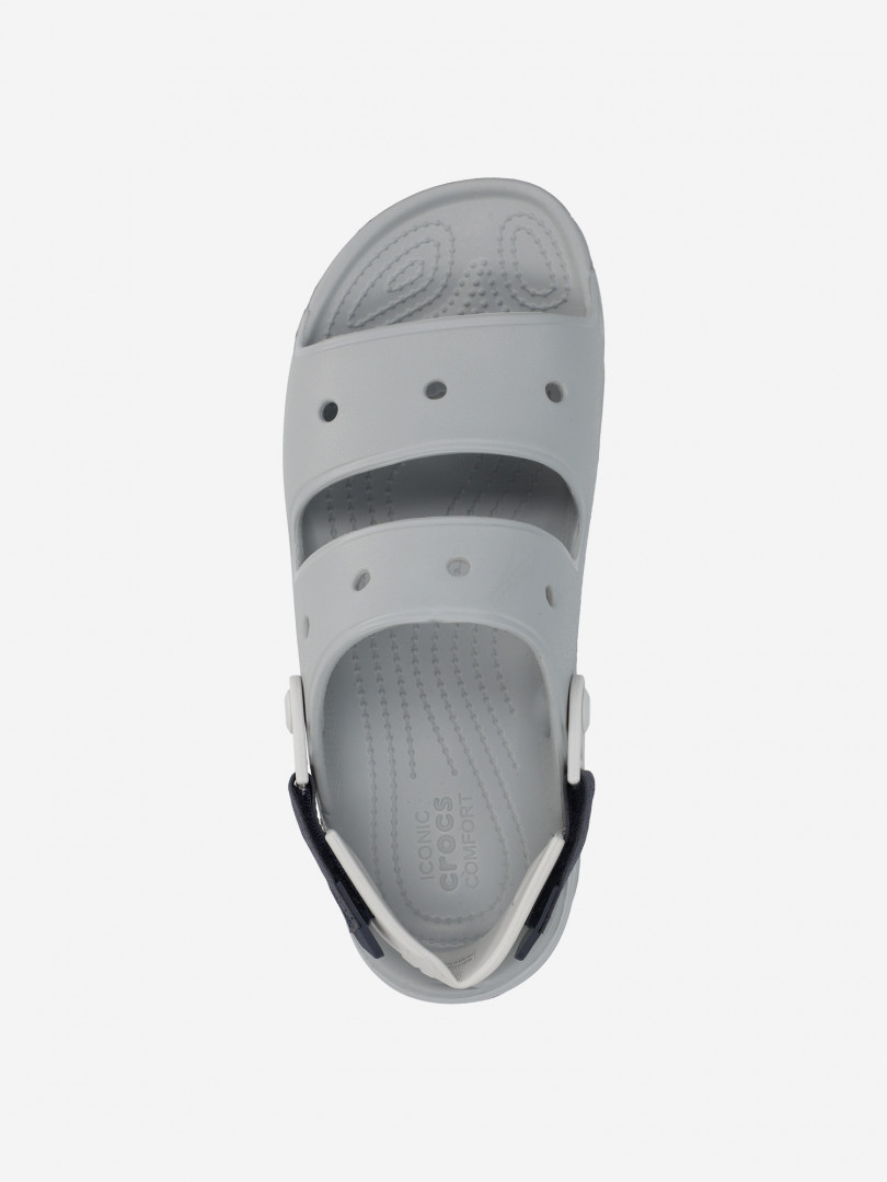 фото Сандалии crocs classic all-terrain sandal, серый