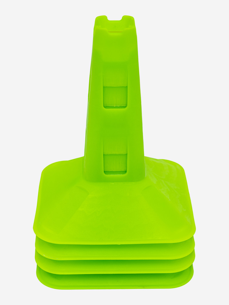 Конусы тренировочные Agility Cones PRO-F, EVA, светло-зеленый, комплект 4 шт.