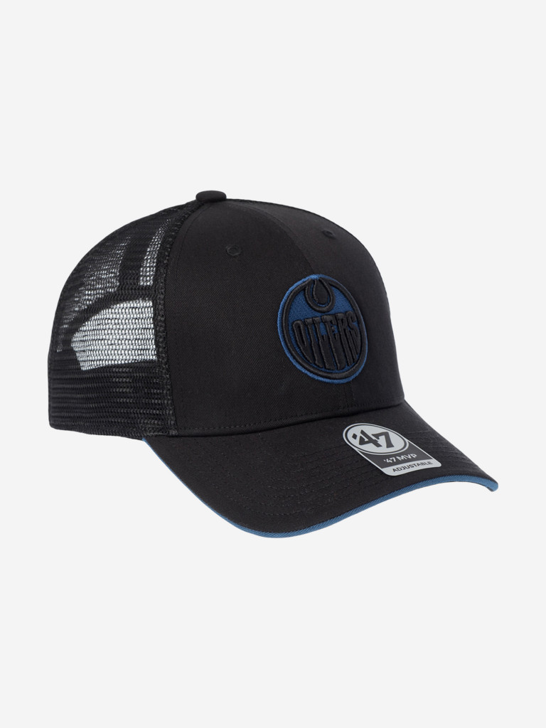 Бейсболка с сеточкой 47 BRAND H-DWODM06CTP-BK Edmonton Oilers NHL