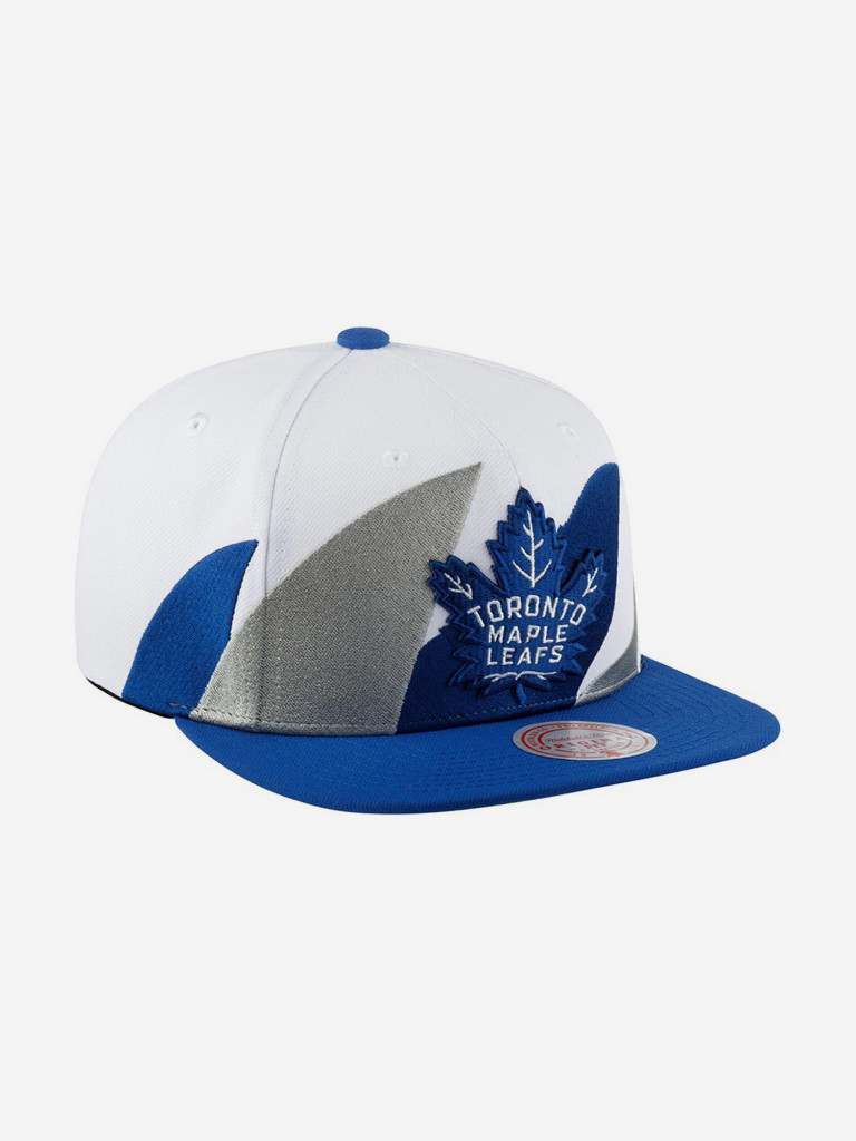 Бейсболка с прямым козырьком MITCHELL NESS 6HSSSH22088-TMLWHIT Toronto Maple Leafs NHL (белый)