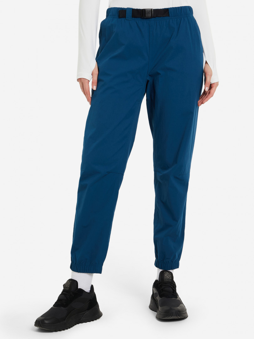 фото Брюки женские mountain hardwear stryder pant, синий