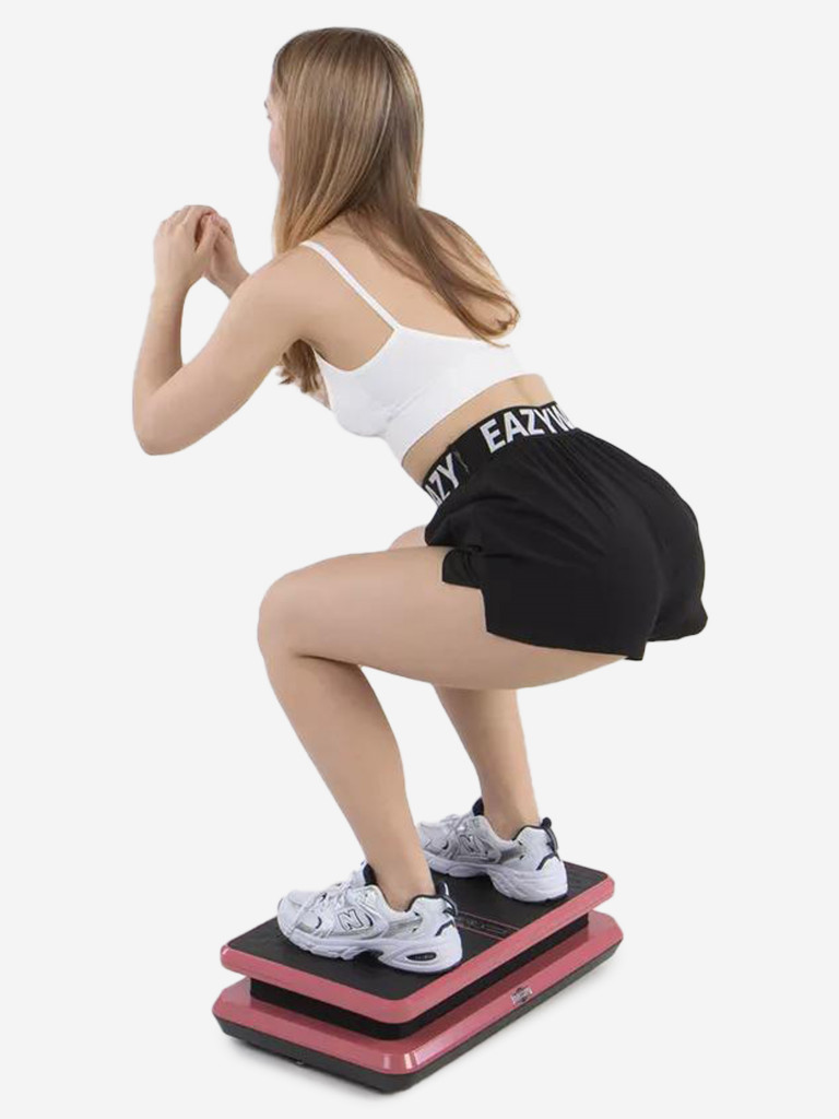 Виброплатформа Fitnesslive для похудения модель 104 цввет черный