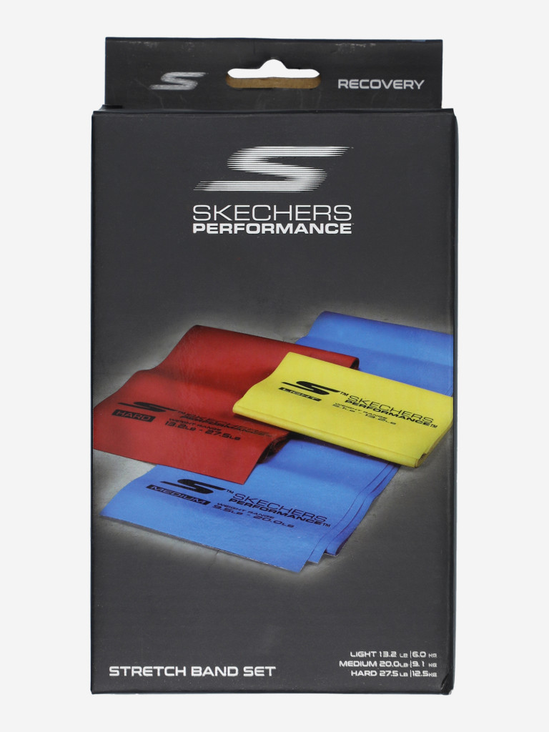 Набор эластичных силовых лент Skechers, 3 шт.