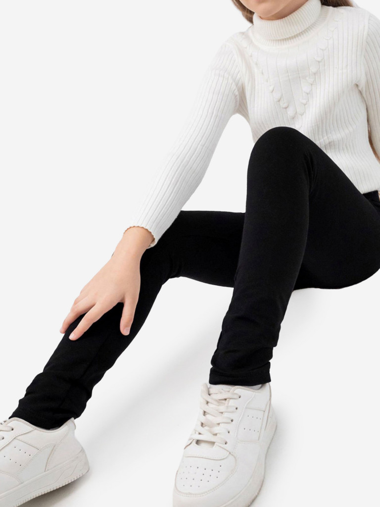 Легинсы для девочек утепленные с начесом Happyfox