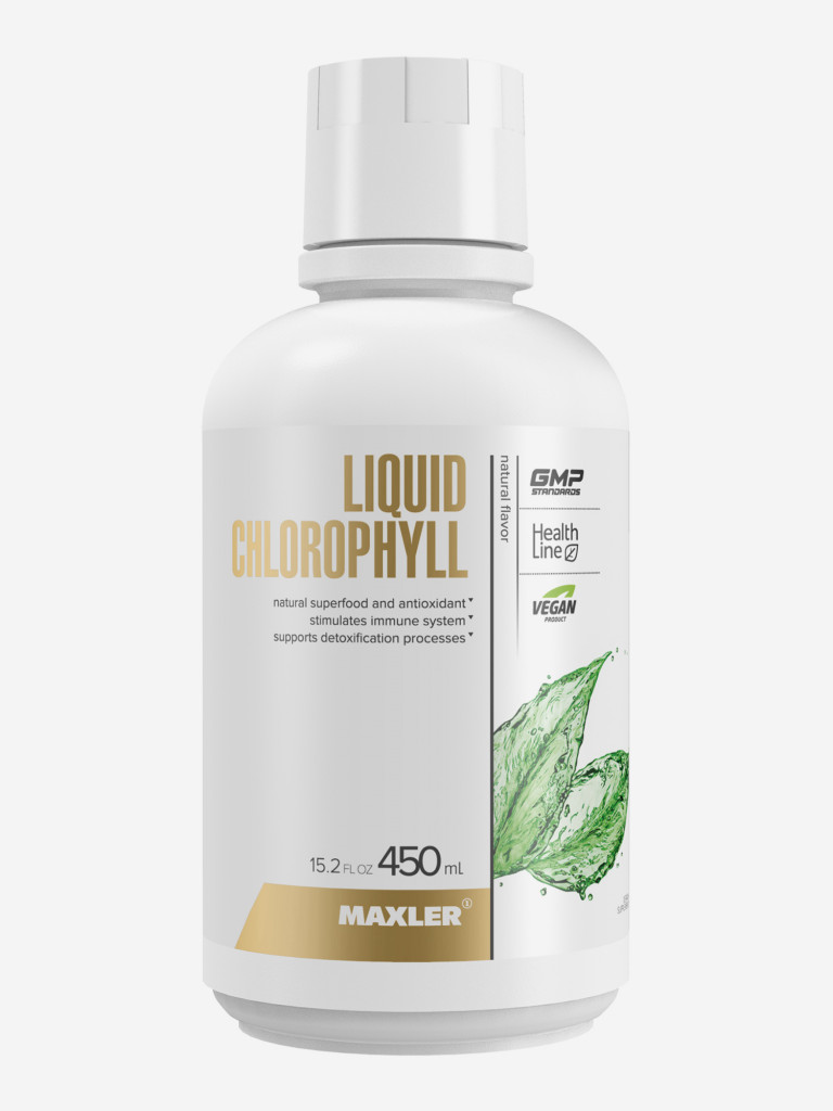Хлорофилл жидкий Maxler Chlorophyll Liquid, 450 мл - Натуральный