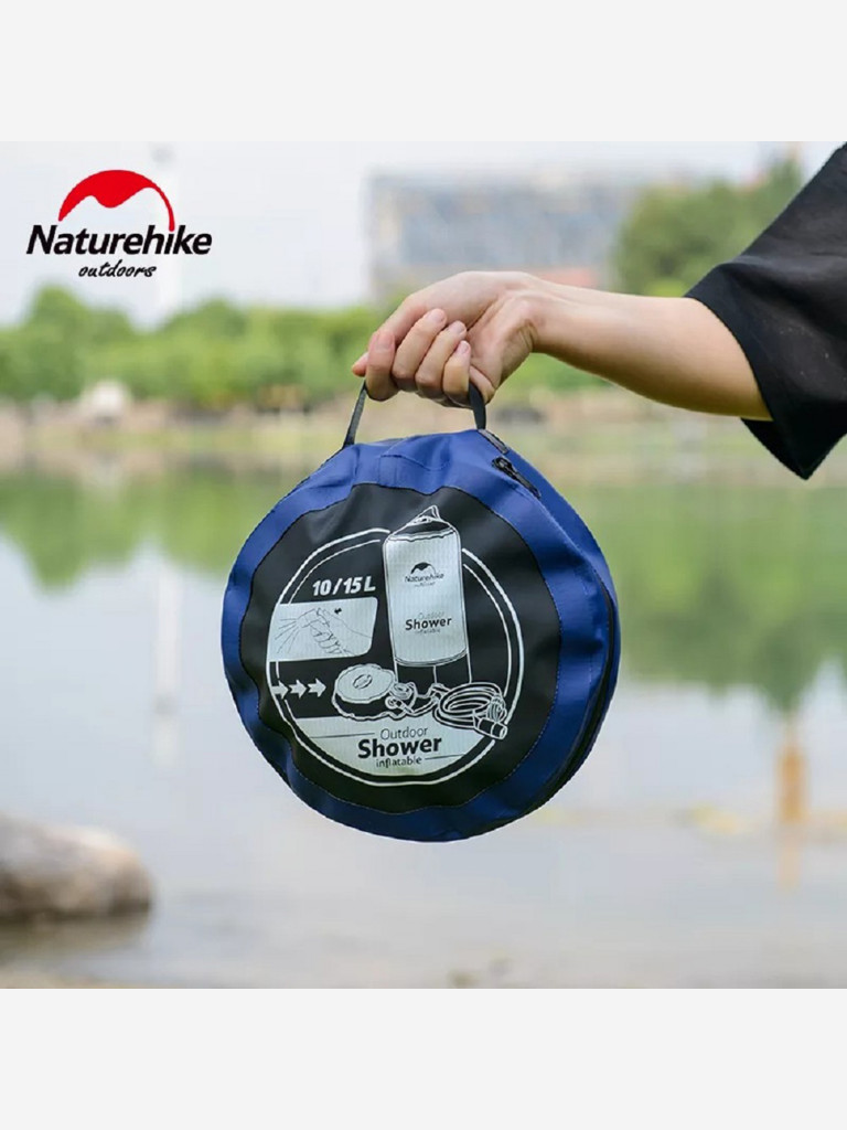 Душ для кемпинга Naturehike PW1027 NH17L101-D синий