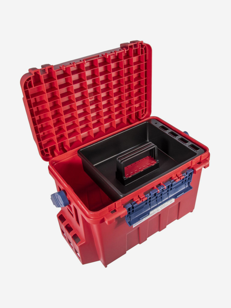 Ящик рыболовный Meiho BUCKET MOUTH BM-9000 Red с отсеками для хранения приманок