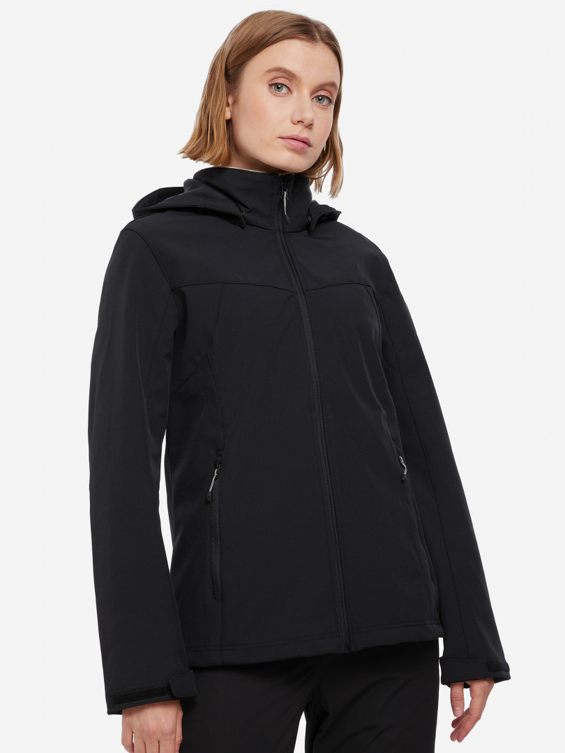 фото Куртка софтшелл женская icepeak brenham, черный