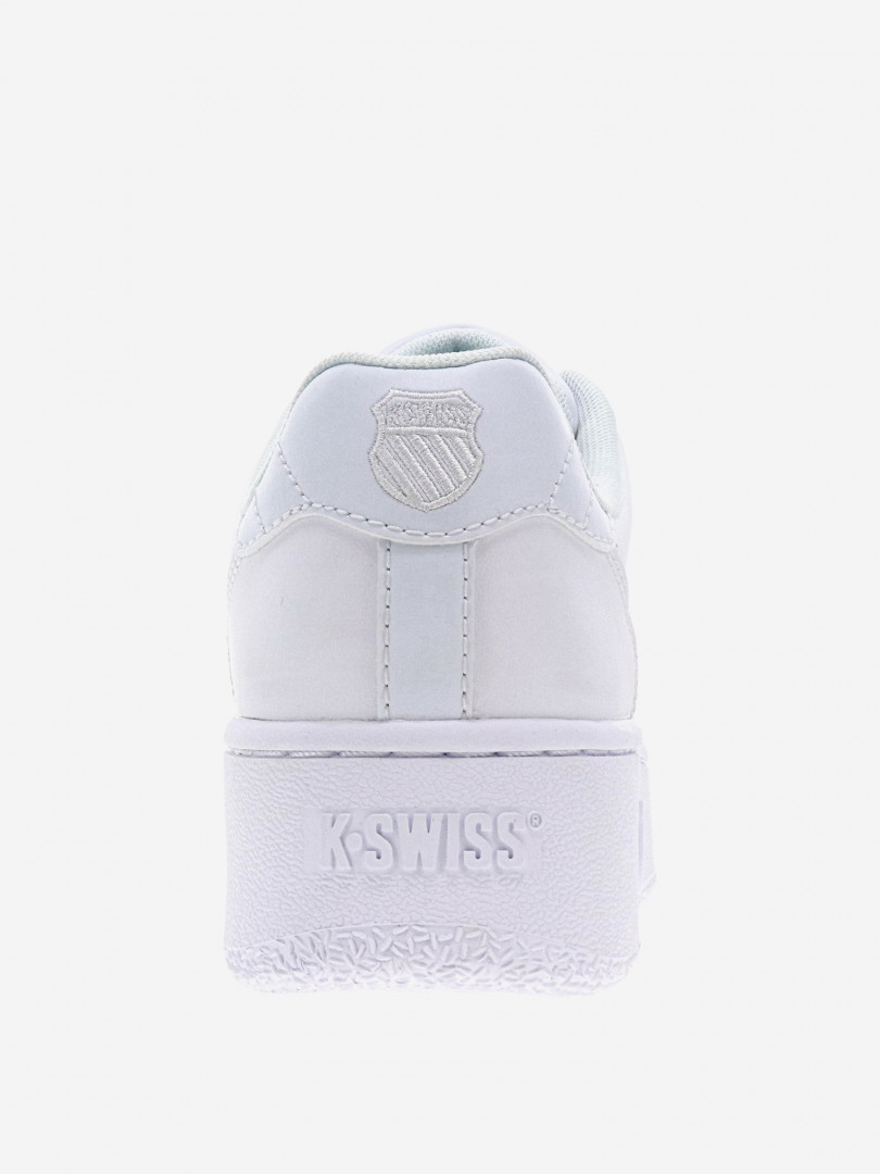 фото Кеды женские k-swiss classic pf platform, белый