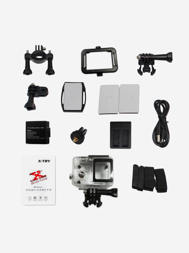 Цифровая камера X-TRY XTC503 GIMBAL REAL 4K/60FPS WDR WiFi BATTERY