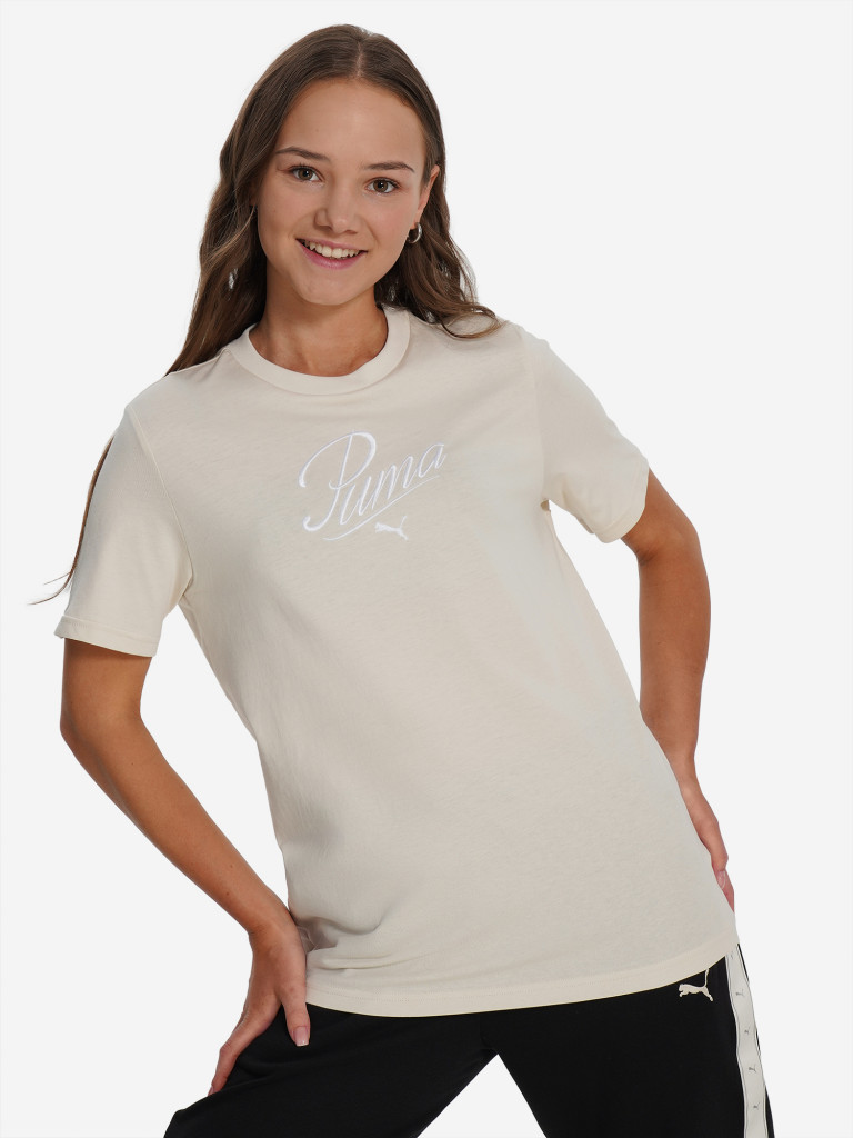 Футболка для девочек PUMA Script