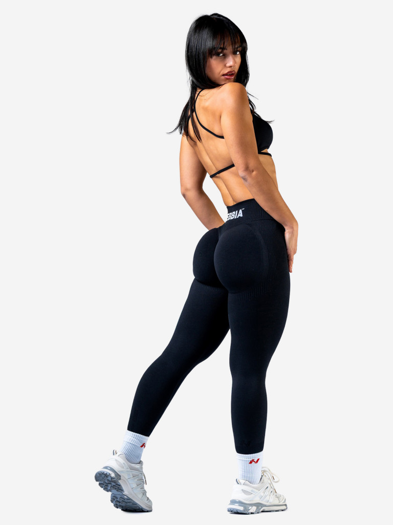 Топ женский NEBBIA Open-Back Sports Bra POWER 890 Black