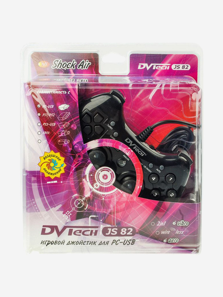 Игровой геймпад DVTech JS82 Shock Air (PC)