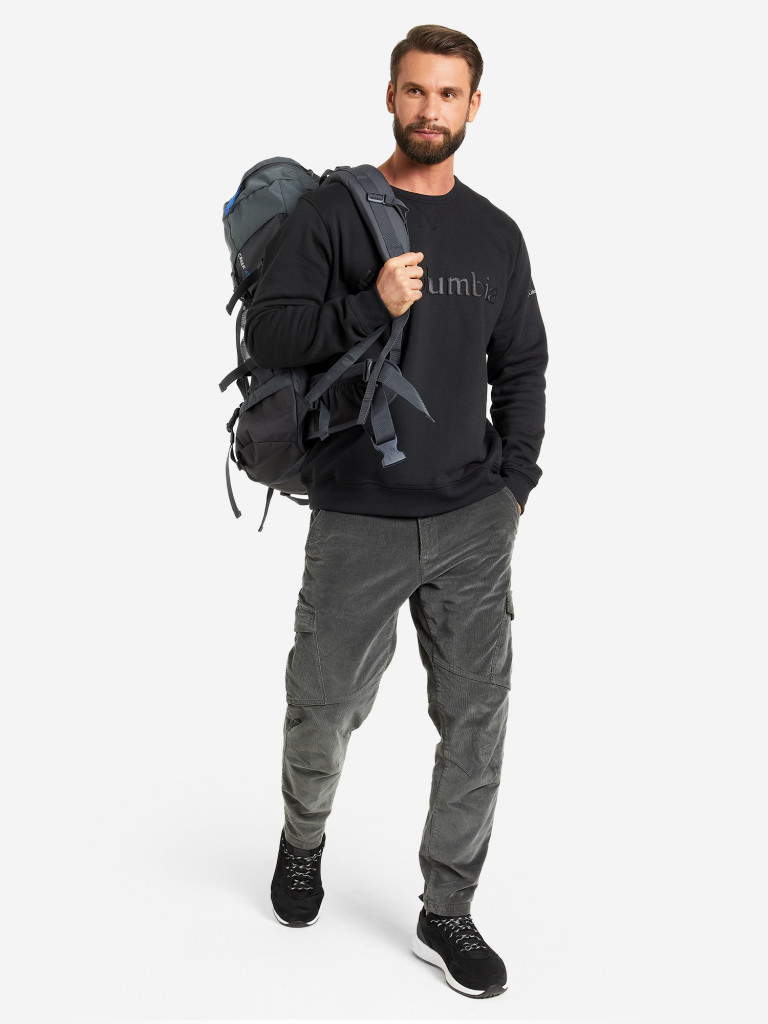 Свитшот мужской Columbia M Columbia Logo Fleece Crew