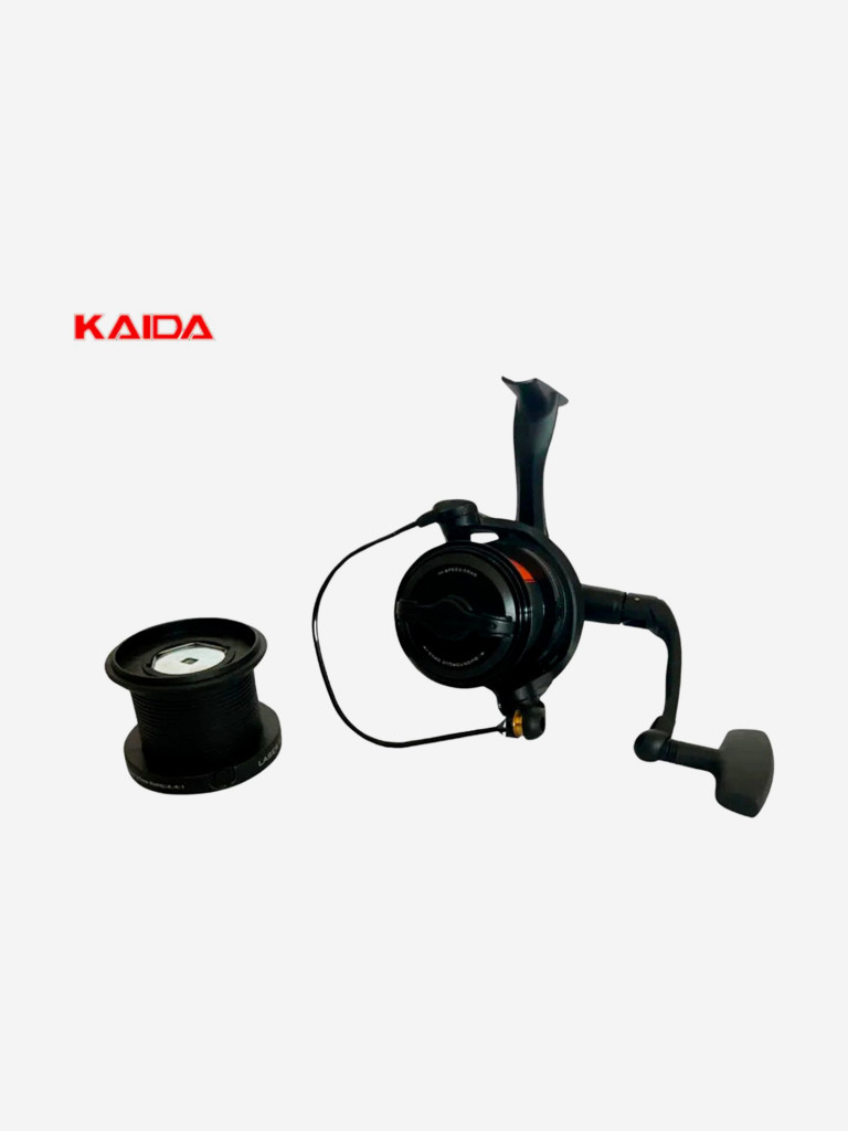 Катушка KAIDA LASER GA 8000, с передним фрикционом, с дополнительной шпулей