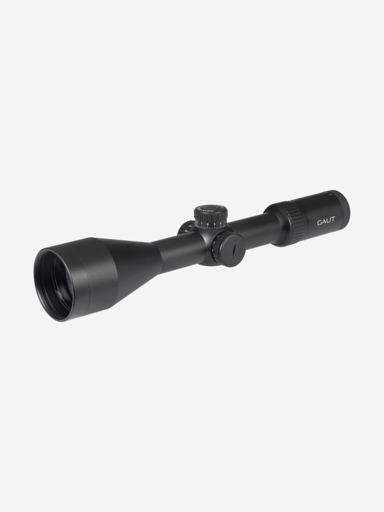 Прицел Gaut Nephrite 3-12x56, сетка 61 (Half MD), подсветка красная, 30мм, поправки 1/4 МОА