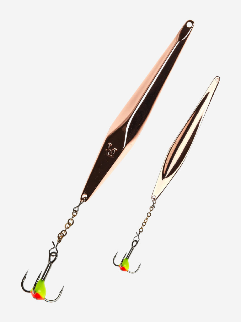 Блесна вертикальная зимняя Lucky John SHINER, длина 75 мм C, блистер