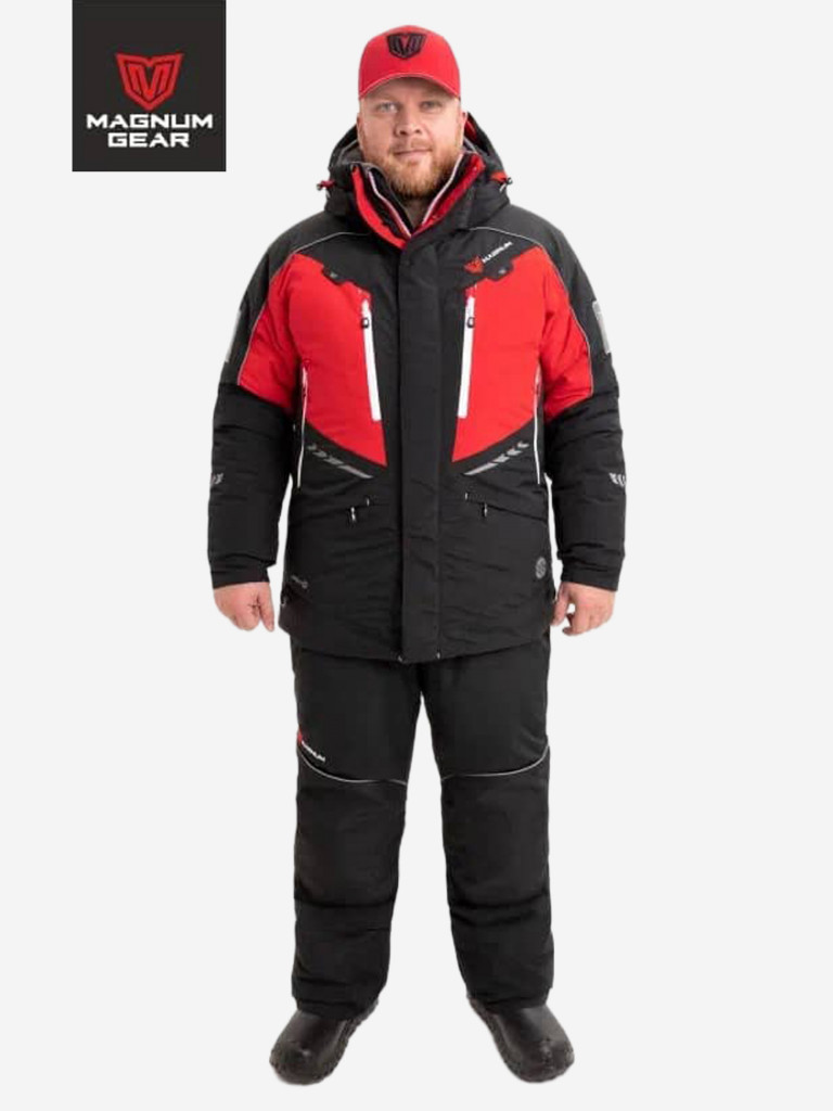 Костюм мужской MAGNUM GEAR EXTREME 2 -50°С красный/черный