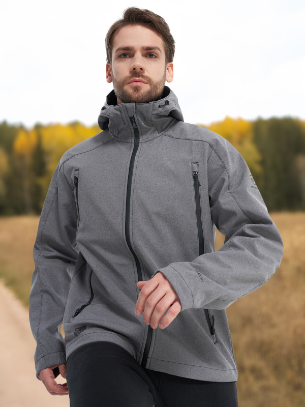 Куртка софтшелл мужская Northland арт. 140583 черный цвет — купить за 8999 руб., отзывы в интернет-магазине Спортмастер