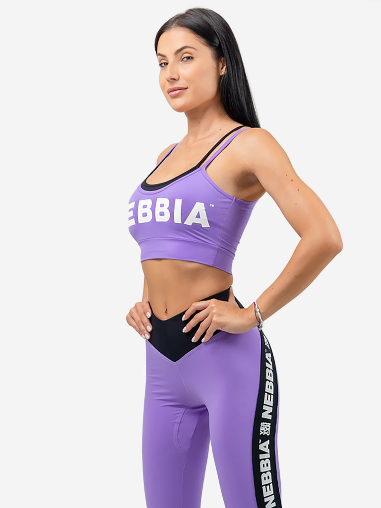 Топ спортивный женский NEBBIA Double Layer Light-Support Sports Bra FLEX 241