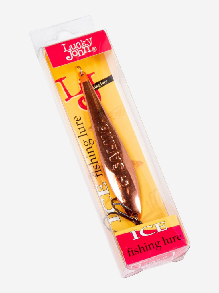 Блесна вертикальная зимняя Lucky John S-5 с тройником, вес 17 г