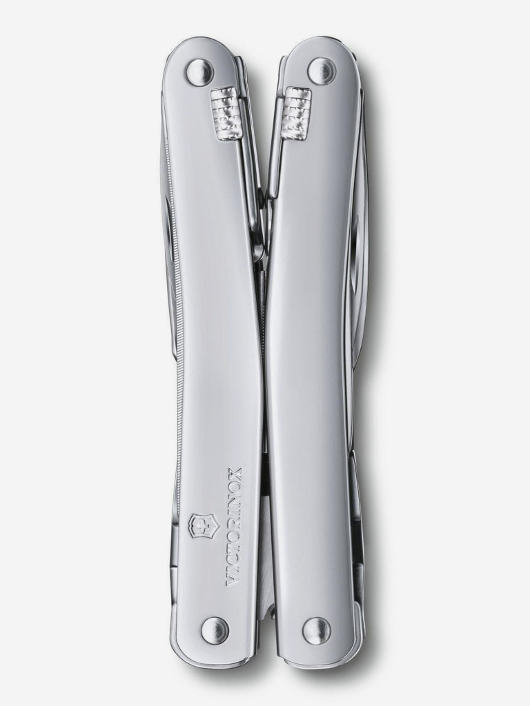 Мультиинструмент складной Victorinox SwissTool Spirit X Plus, 105 мм, 35 функций, кожаный чехол