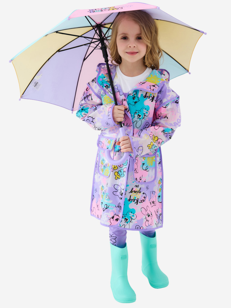 Сапоги резиновые для девочек PlayToday