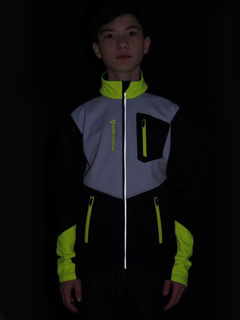 Куртка для беговых лыж для мальчиков Fischer