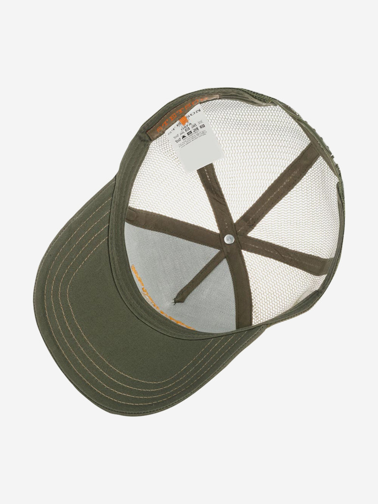 Бейсболка с сеточкой STETSON 7751171 TRUCKER CAP AMERICAN HERITAGE CLASSIC (оливковый)