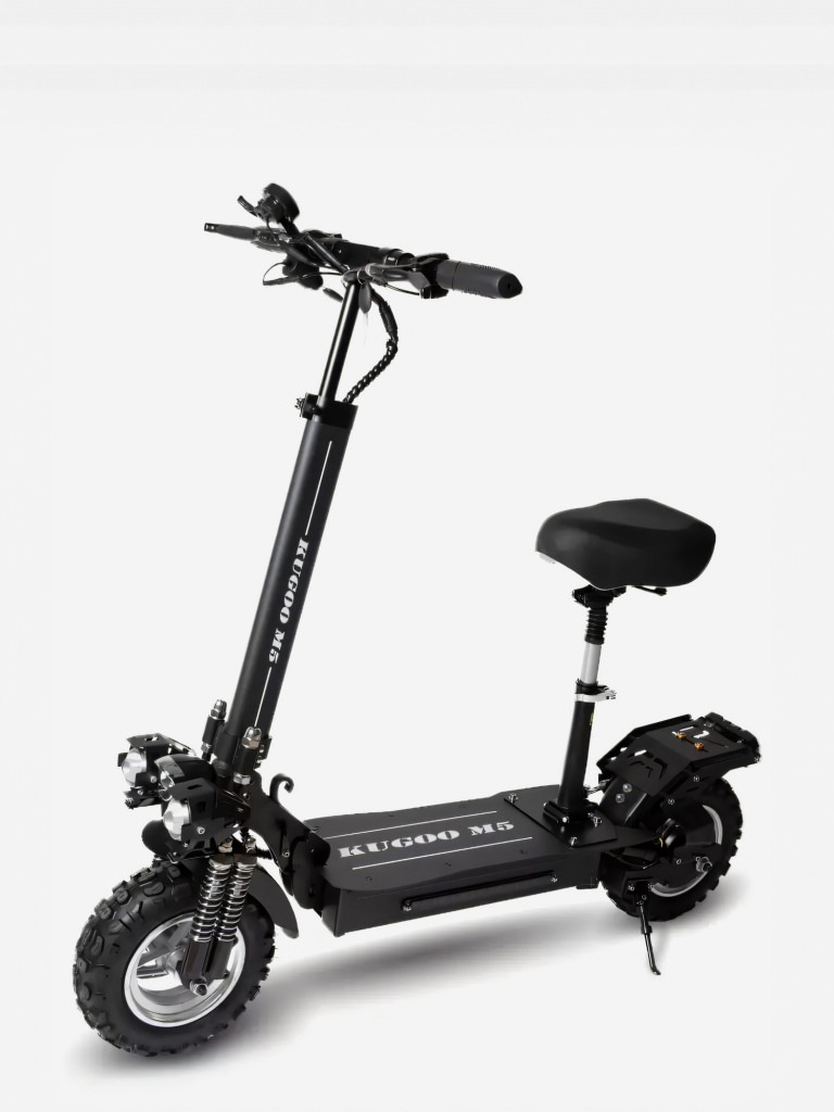 Электросамокат Kugoo M5 JILONG черный, 48V, 21Ah, 1000W