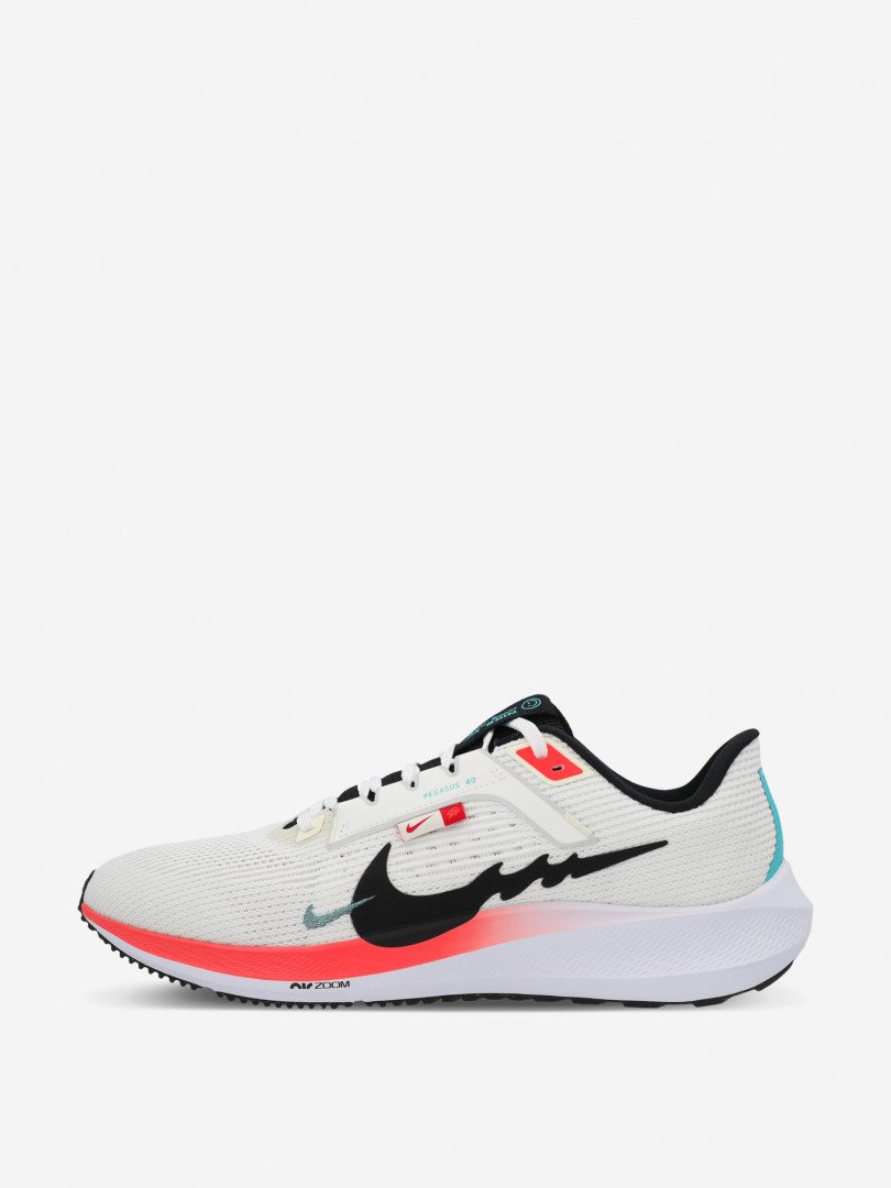 Кроссовки мужские Nike Air Zoom Pegasus 40 30125130299 Белый, размер 45,44.5,41.5,41,40,39.5,43,44,43.5, фото 2