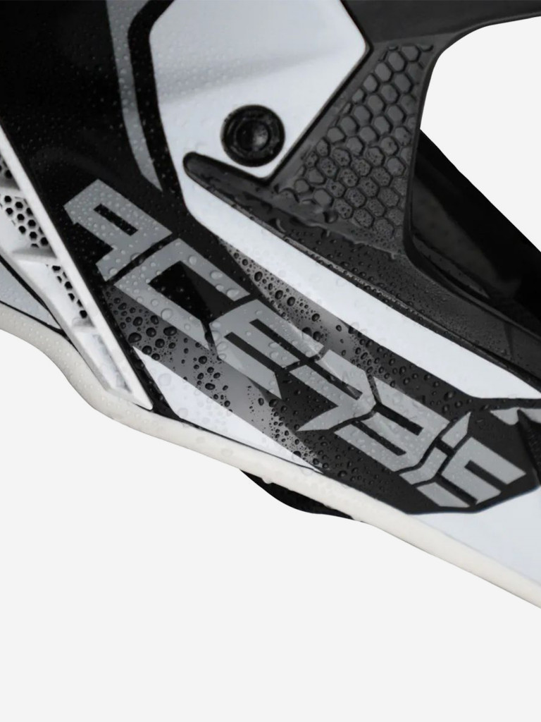 Мотошлем Кроссовый Acerbis X-TRACK 22-06 Black/White 2
