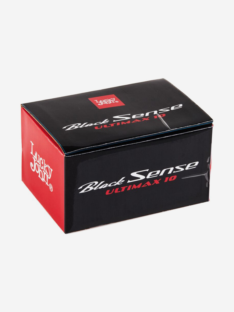 Катушка для спиннинга и поплавочной удочки мультипликаторная Lucky John Black Sense ULTIMAX 10 ML инерционная