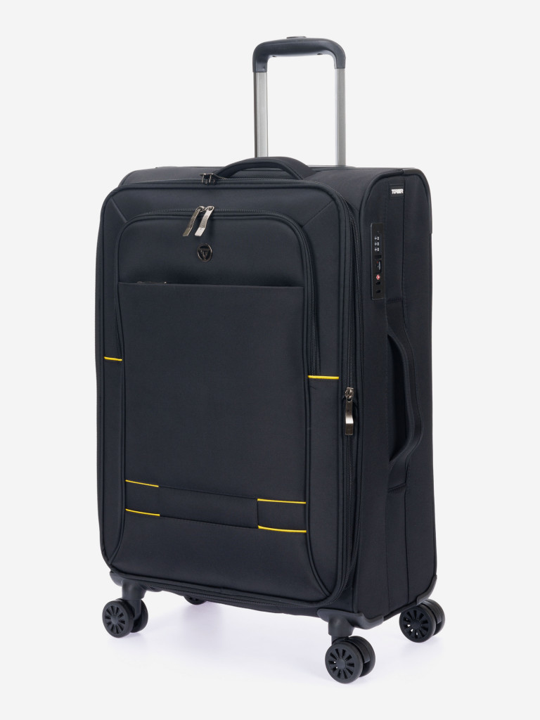 Чемодан TORBER Brosno, нейлон 600D, 43,5 х 26х 68 см, 56 л