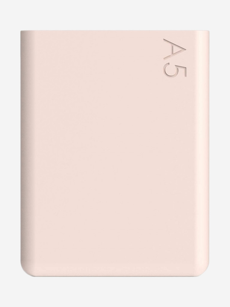 Бутылка с силиконовым чехлом Memobottle A5, розовый