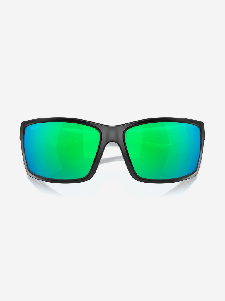 Очки поляризационные Costa Del Mar Reefton 580P, XL, regular fit, blackout/green mirror
