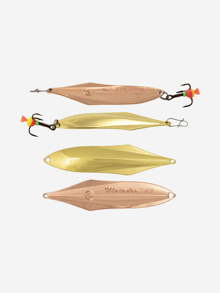 Блесна для рыбалки ECOPRO Matador 55мм, 6г,G/C, вертикальная