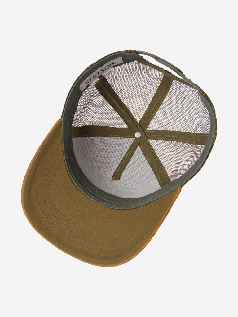 Бейсболка с сеточкой STETSON 7741106K TRUCKER CAP SKULL (красный)