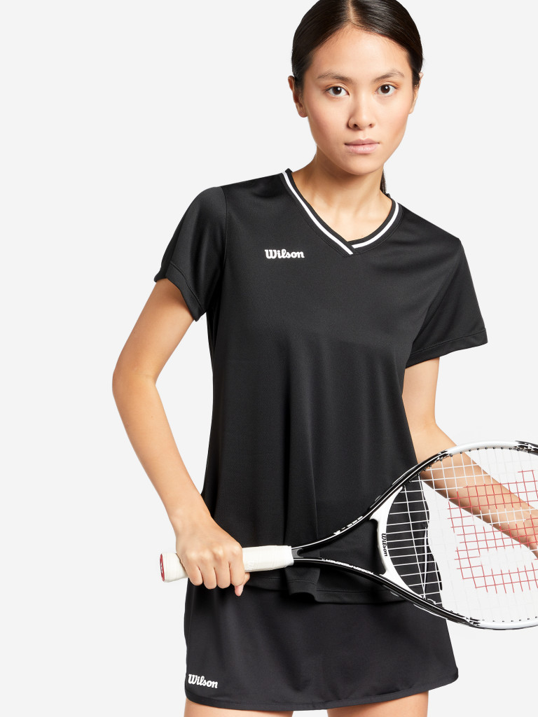 Футболка женская Wilson Team II V-Neck