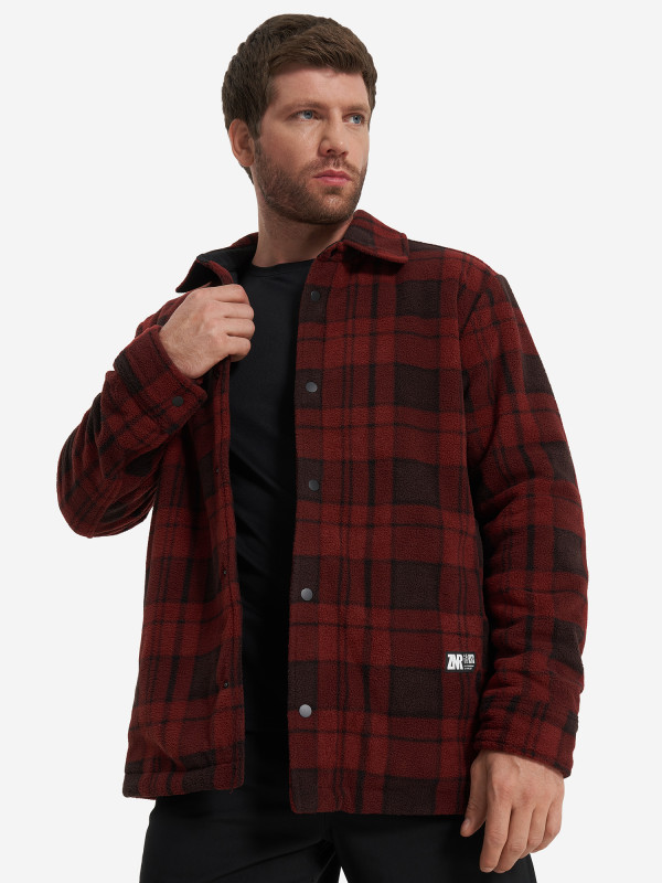 Джемпер флисовый мужской Ziener Ronno арт. 244204 кирпичный цвет — купить за 10999 руб., отзывы в интернет-магазине Спортмастер