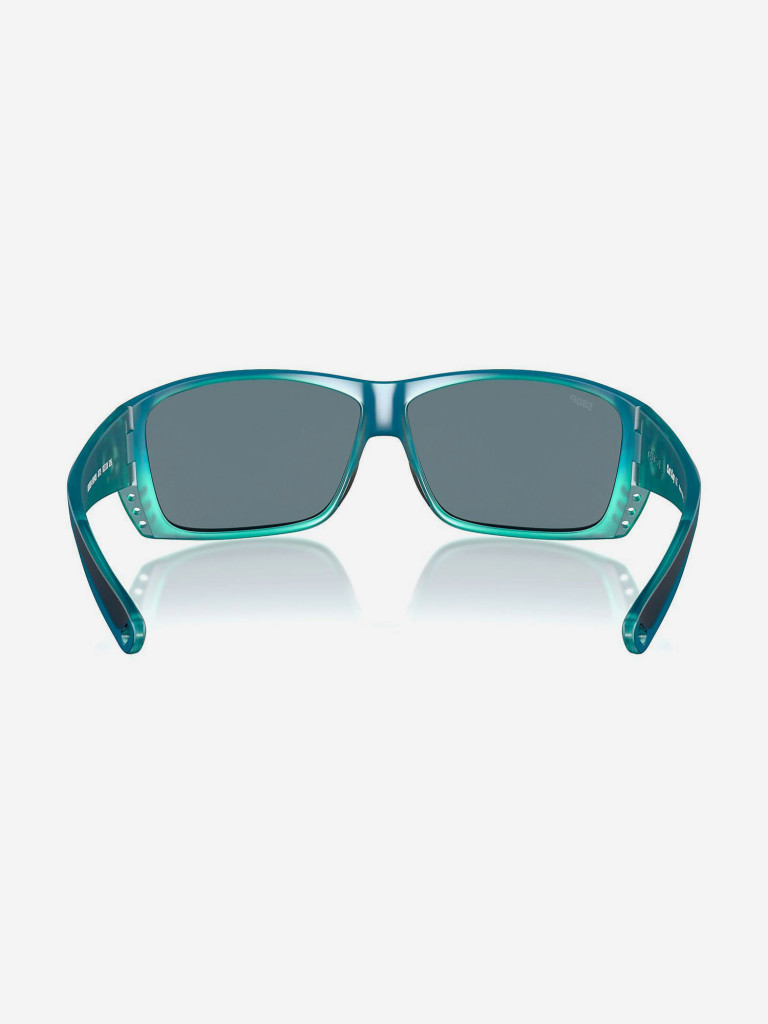 Очки поляризационные Costa Del Mar Cat Cay 580P, M, regular fit, matte caribbean fade/blue mirror