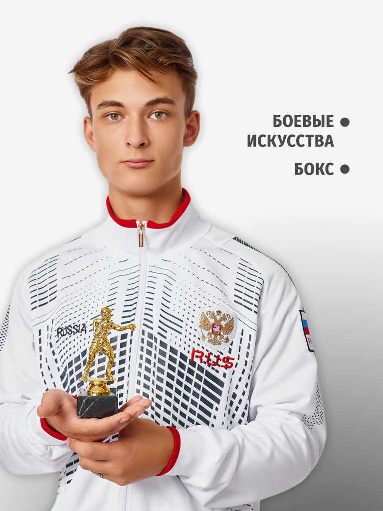 Кубок для награждения победителей Бокс 2 шт. Награда для спорта и конкурсов.
