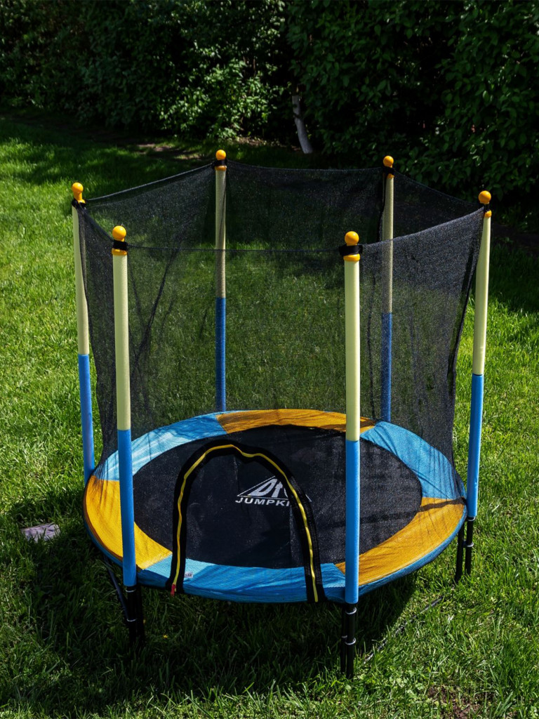 Батут DFC JUMP KIDS 60" желто-синий